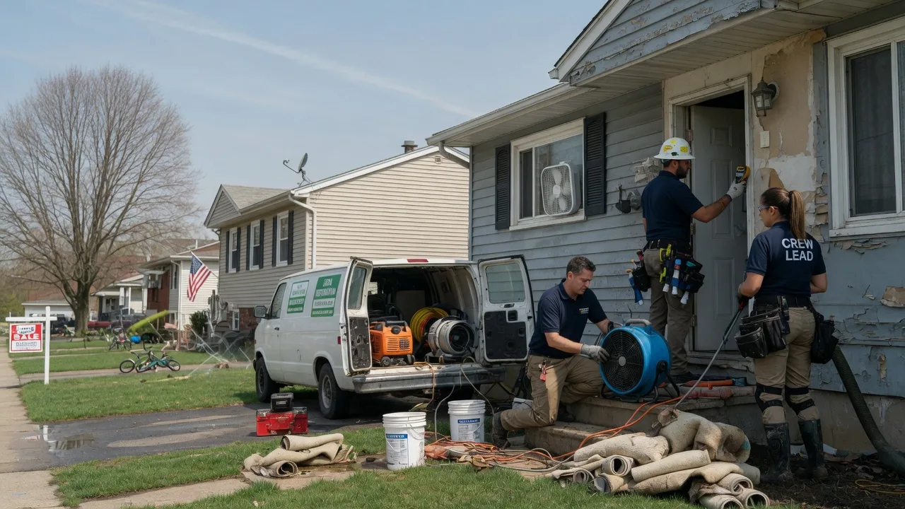 Flood Cleanup in Gonzales, LA near me